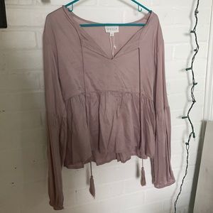 Brown/Purpleish Blouse